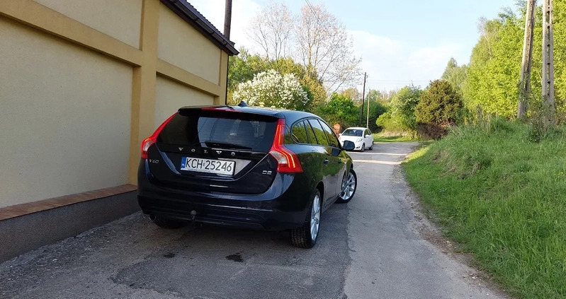 Volvo V60 cena 47990 przebieg: 199000, rok produkcji 2016 z Kostrzyn nad Odrą małe 37